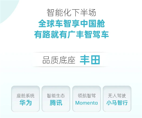 广汽丰田8月销量63028台！将携手华为、腾讯等打造中国专属智能座舱