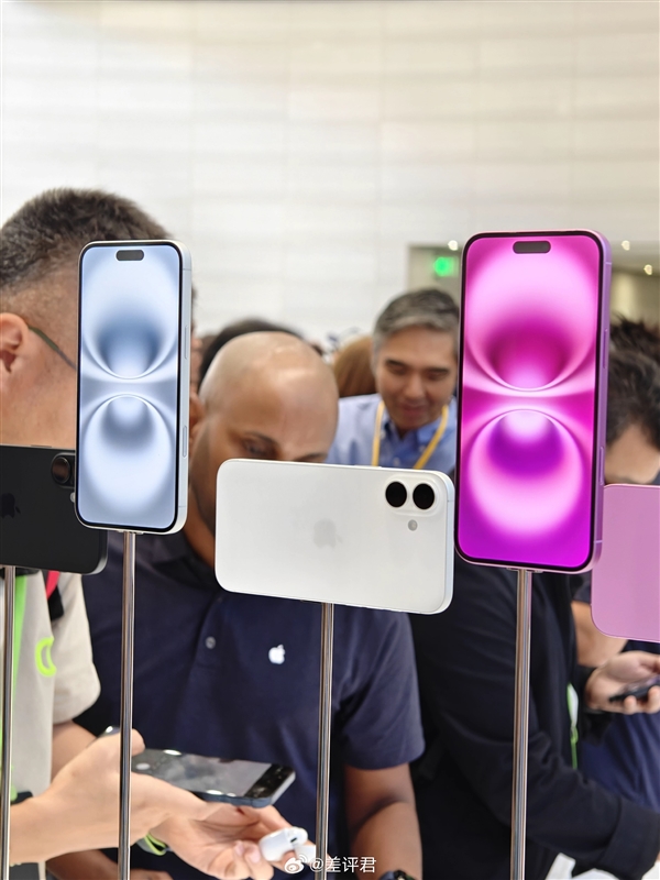 iPhone 16全系5种颜色实拍：你看中哪个？