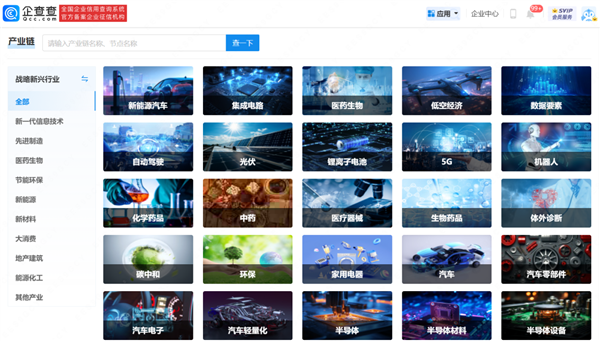 企查查上线产业链查询功能 让产业链数据实时可查