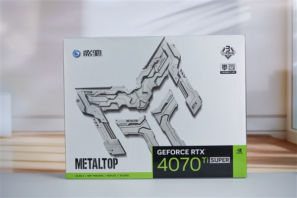 硬核全金属！影驰RTX 4070 Ti SUPER金属大师Plus OC图赏