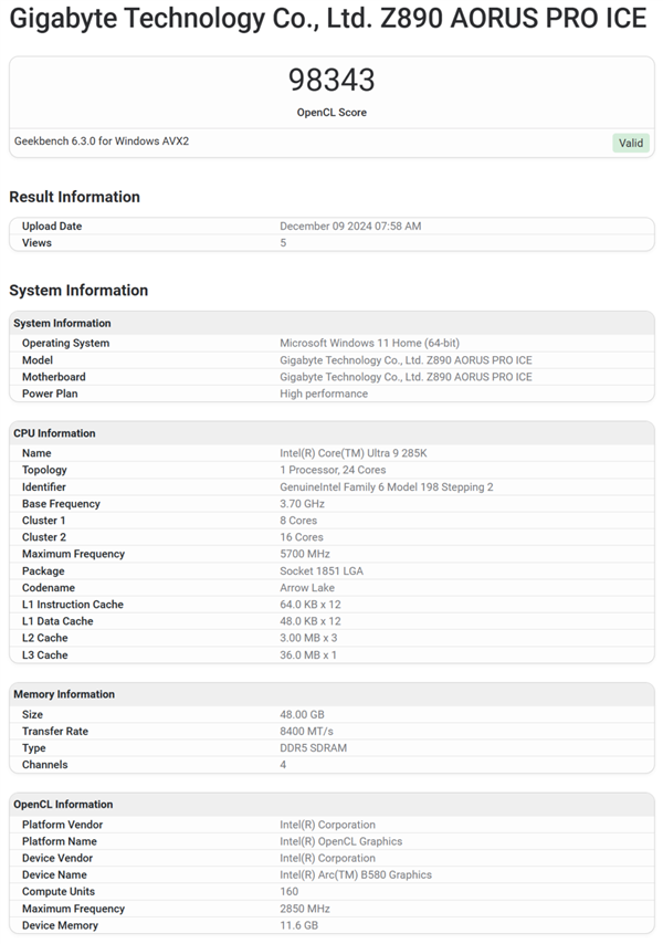 Intel锐炫B580性能提前曝光！超过RTX 4060和RX 7600 XT