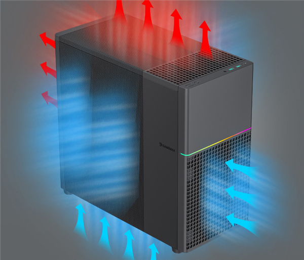游戏帝国推出P31机箱：MESH网孔面板设计 预装120mm风扇