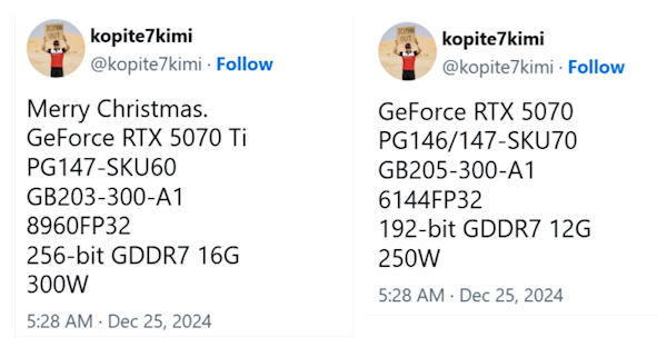 RTX 50全系显存实锤！RTX 5060 Ti真是个异类