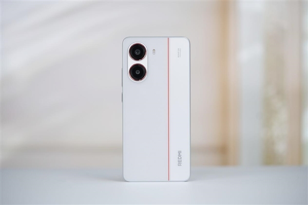 红色腰线太吸睛！REDMI Turbo 4祥云白图赏