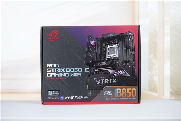 AMD新座驾！华硕ROG STRIX B850-E GAMING WIFI主板图赏