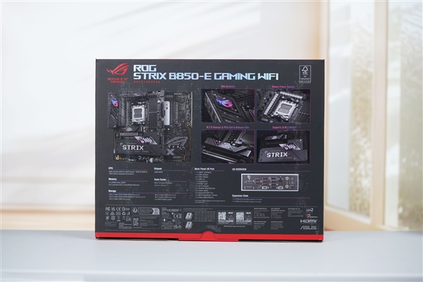 AMD新座驾！华硕ROG STRIX B850-E GAMING WIFI主板图赏