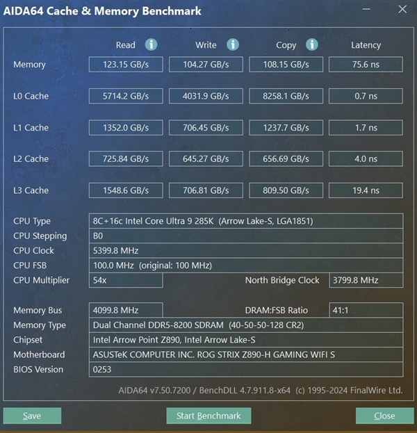 华硕Z890 RO姬主板上手：一键超频太好用了