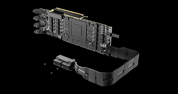 PCB转了90度！NVIDIA首次公开四插槽、三风扇的RTX 4090